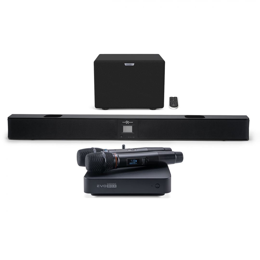 караоке-комплект EVOBOX Plus + EvoSound Bar (саундбар с караоке) в Североуральске