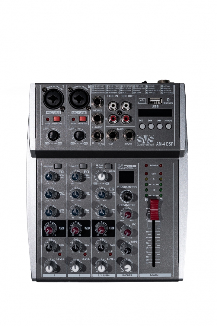 SVS Audiotechnik mixers AM-4 DSP Аналоговый микшерный пульт, 4-канала в Североуральске