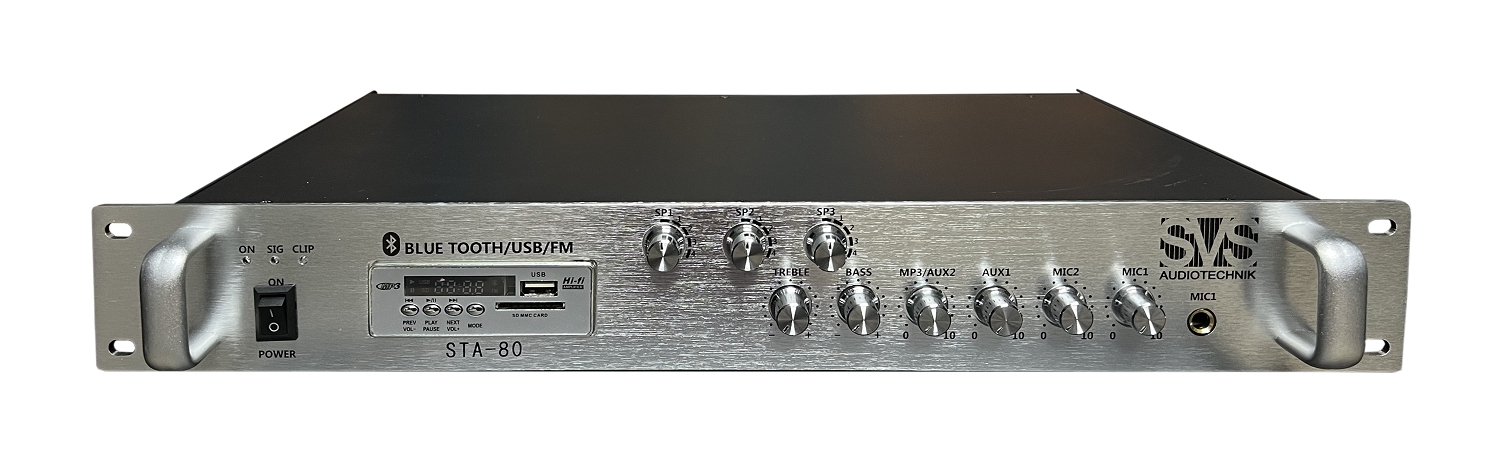 SVS Audiotechnik STA-80 Микшер-усилитель для систем Public Address в Североуральске