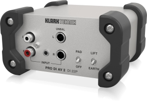 Klark Teknik DI 22P пассивный стерео директ-бокс в Североуральске